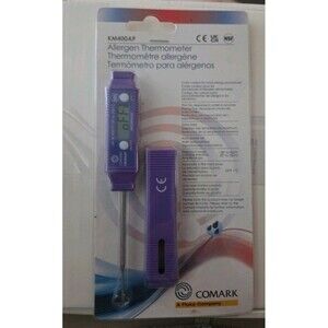 Comark KM400AP Purple Allergen Digital Pocket Thermometer Fluke Company Thin Tip